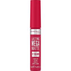 Rimmel Lasting Mega Matte liquid lip color #910-fuchsia flush