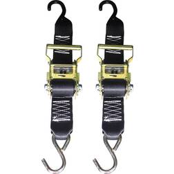 Rod saver heavy-duty ratchet trailer tie-down 2" x 5&39; pair