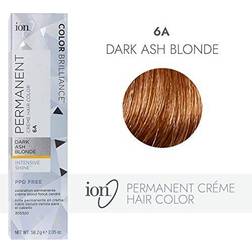 ION Permanent Creme Hair Color 6A Dark Ash Blonde Vegan