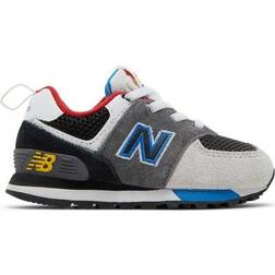 New Balance Toddler 574 Bungee - Magnet/Serene Blue