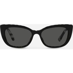 Dolce & Gabbana Accessories - Mini Me Sunglasses Black with zebra print