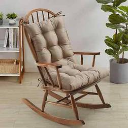 Sweet Home Collection Rocking Chair Cushions Brown