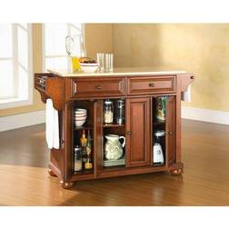 Crosley Furniture Alexandria Collection KF30001ACH Top Trolley Table