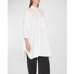 Jil Sander Cotton poplin shirt white