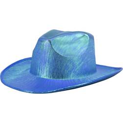 Arsimus Metallic Cowboy Hat Turquoise