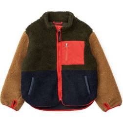 Liewood Teddyfleecejacke NOLAN in brown multi