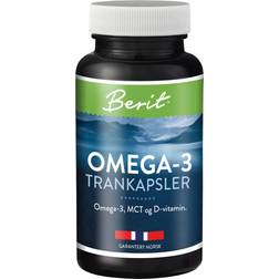 Berit Omega-3 trankapsler MCT