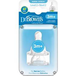 Dr. Brown's flaskesmokk 2pk – standard/narrow 2