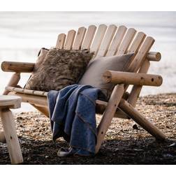 Canadian Outdoor Log to-seter sofa Loungesett