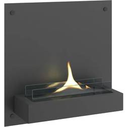 Tenderflame Solo vegghengt peis 180 1,05L svart