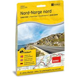 Veikart Nord-Norge Nord