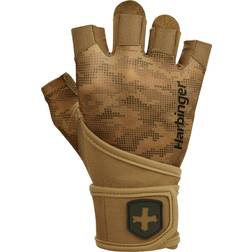 Harbinger Pro Wristwrap Gloves Camo Unisex