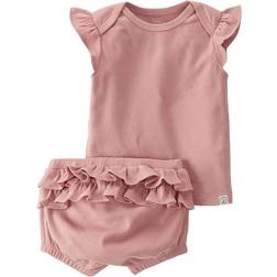 Carter's Baby Organic Cotton Rib Play Set - Winter Blush