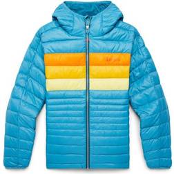 Cotopaxi Women's Fuego Hooded Down Jacket - Poolside Stripe