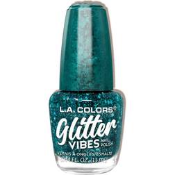 L.A. Colors Glitter Vibes Nail Polish CNL360 Drippin' 0.4fl oz