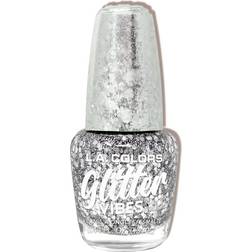 L.A. Colors Glitter Vibes Nail Polish CNL354 Highkey 0.4fl oz