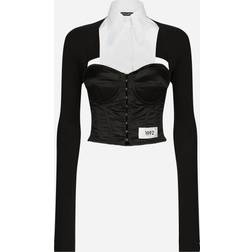 Dolce & Gabbana Corset-shirt Black IT