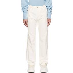 Ami Paris Alexandre Mattiussi Off-White Straigh-Fit Jeans NATURAL WHITE/168 WAIST