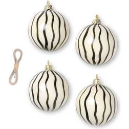 Ferm Living Christmas Ornaments Green Juletrepynt 4st