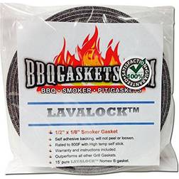 LavaLock 12 GREY High Performance BBQ gasket smoker