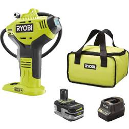 Ryobi Power inflator kit one+ 18-volt volume