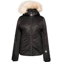 Dare 2b Women's Prestige II Luxe Ski Jacket - Black Petal Print