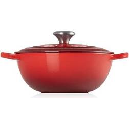 Le Creuset Cerise Signature med lock 7 L 32 cm