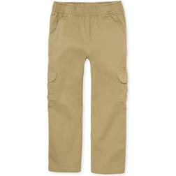 The Children's Place Boy's Uniform Pull On Cargo Pants - Flax