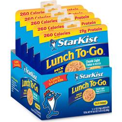 Starkist chunk light tuna in water lunch to-go 5 pack