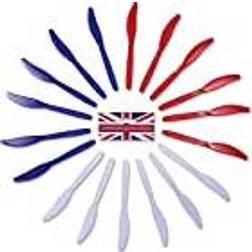 Bristol Novelty Union jack flagge party geschirr dekoration plastik besteck