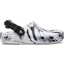 Crocs Classic Adjustable Slip Resistant - Black/White