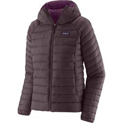 Patagonia Women's down jackets W's Down Sweater Hoody Obsidian Plum for Women Purple