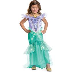 Disguise Girls The Little Mermaid Ariel Light & Sound Prestige Costume 4-6