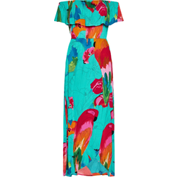 Desigual Pahoa Maxi Boho Dress - Turquoise