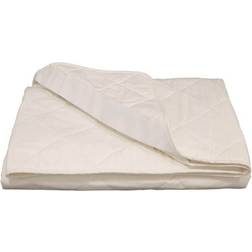 Borås Cotton Quilt Madrassbeskytter Beige (200x105cm)