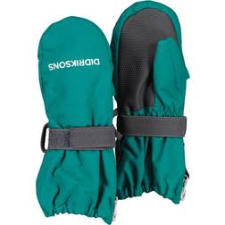 Didriksons Biggles Zip Mitten Petrol Green 0/2