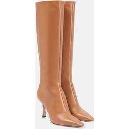 Jimmy Choo Agathe Knee High Boot biscuit