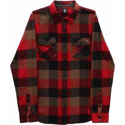 Vans Box Flannel Shirt Chili Pepper & Sepia