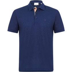 Burberry Monogram Motif Polo Shirt - Coal Blue