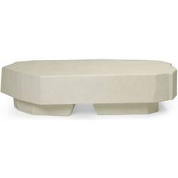 Ferm Living Staffa Ivory Couchtisch 82.4x163.5cm