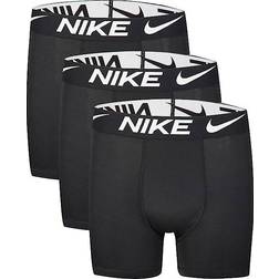 Nike Big Boys Pk. Essential Dri-fit Boxer Briefs Black Black