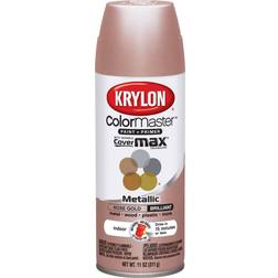 Krylon Colormaster Indoor/Outdoor Aerosol Paint 12oz-Rose Gold