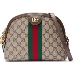 Gucci Ophidia Gg Supreme Shoulder Bag - Beige/Ebony