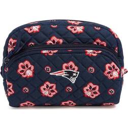 Vera Bradley New England Patriots Medium Cosmetic Bag