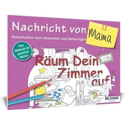 Das Malbuch für Erwachsene: Nachricht von Mama!