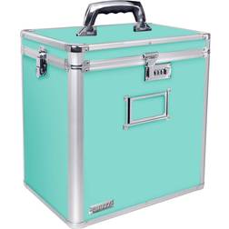 Vaultz Mint Vinyl Record Case Storage Box