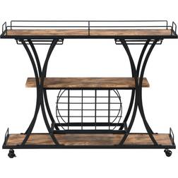 Bed Bath & Beyond Overstock Industrial Cart Trolley Table