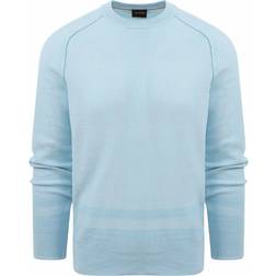 HUGO BOSS Men's Apok Knitted-Sweater, Open Blue461