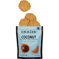 Craize Coconut Toasted Corn Crackers 4oz 1