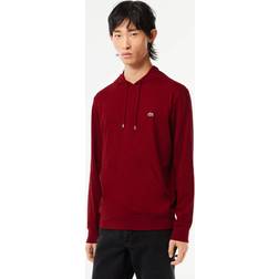 Lacoste Men's Jersey Pullover Hoodie 476 BORDEAUX